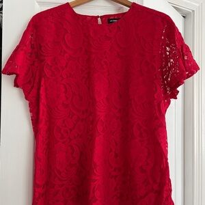Liz Claiborne XL Lace Top